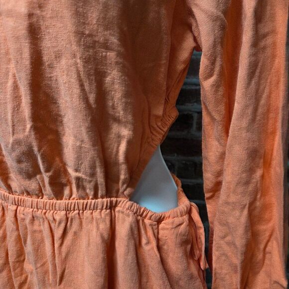 Women's UNIVERSAL THREAD Long Balloon Sleeves Mini A-Line Dress Small - Picture 3 of 7